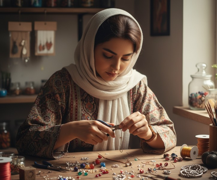کسب و کار خانگی هنری با سرمایه کم