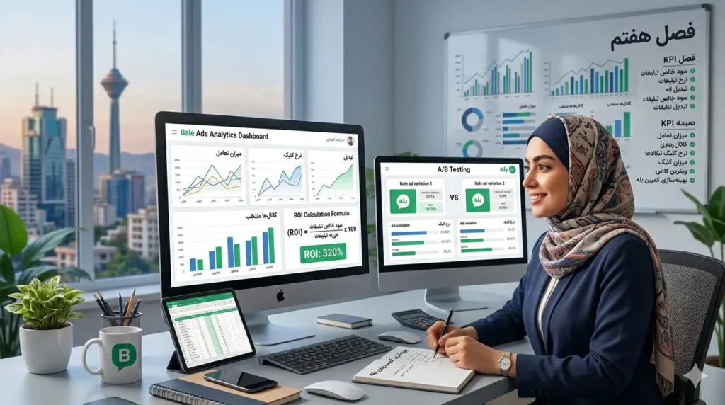 آموزش تبلیغات در بله
