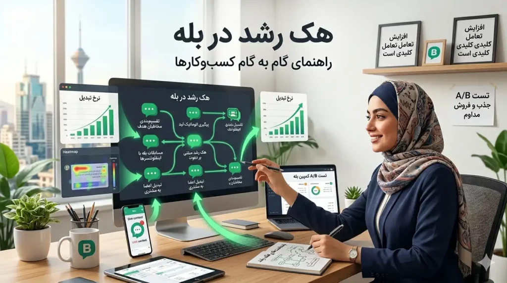آموزش تبلیغات در بله