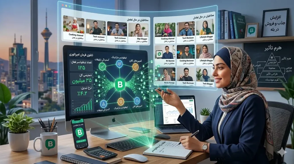 آموزش تبلیغات در بله